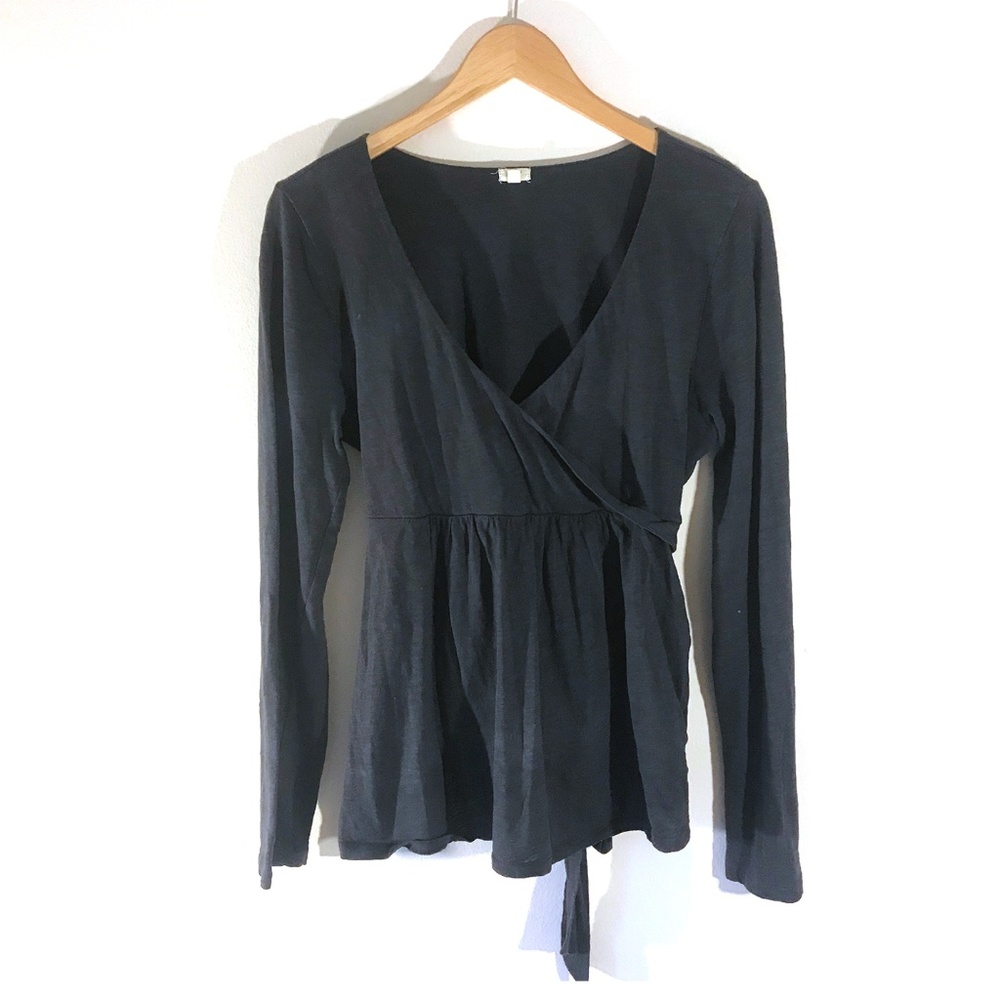 J.Crew Wrap Blouse